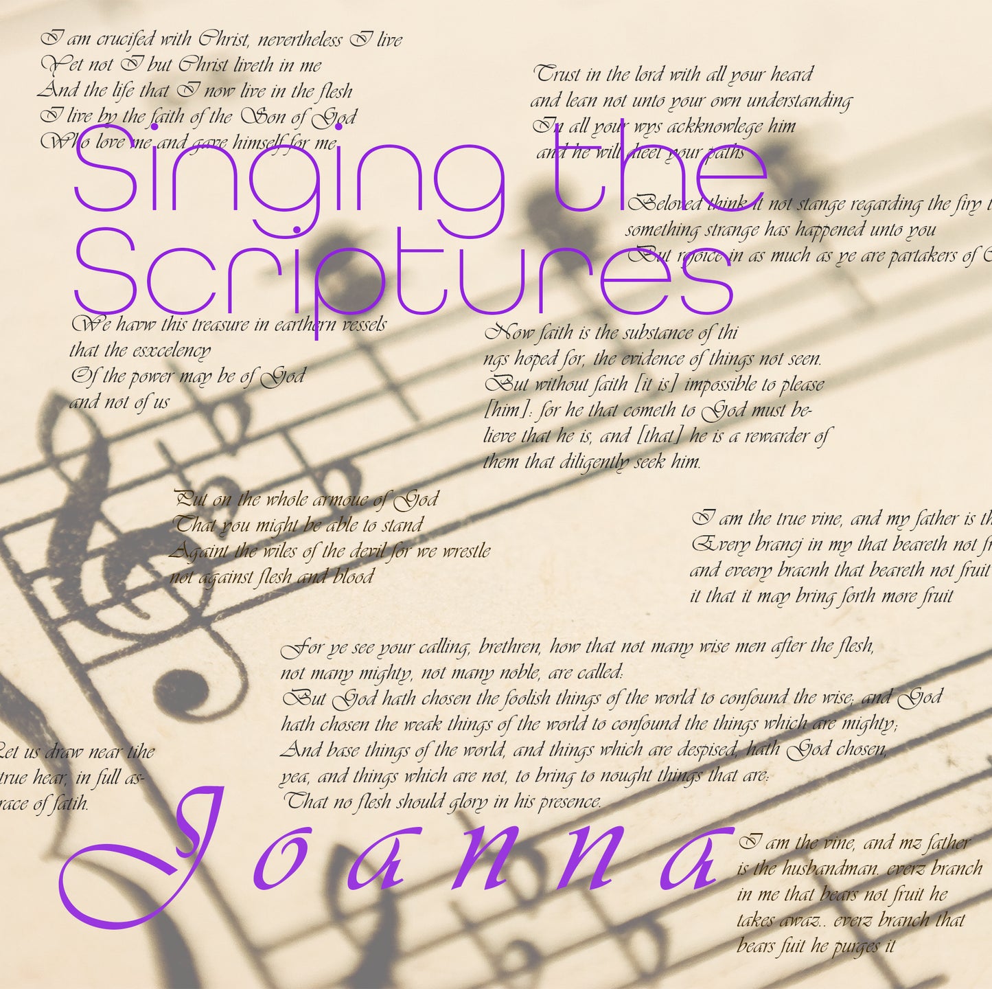 'Singing the Scriptures' - 5 CD Bundle